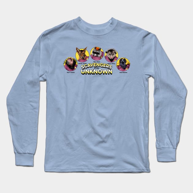 Scavengers of the Unknown! 2 Long Sleeve T-Shirt by ThirteenthFloor